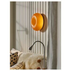 IKEA VARMBLIXT Orange Donut Lamp  NWT
